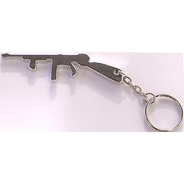 Rifle shape bottle opener with key chain.... from ASI 74585 Nu Promo International / Nu Promo Line