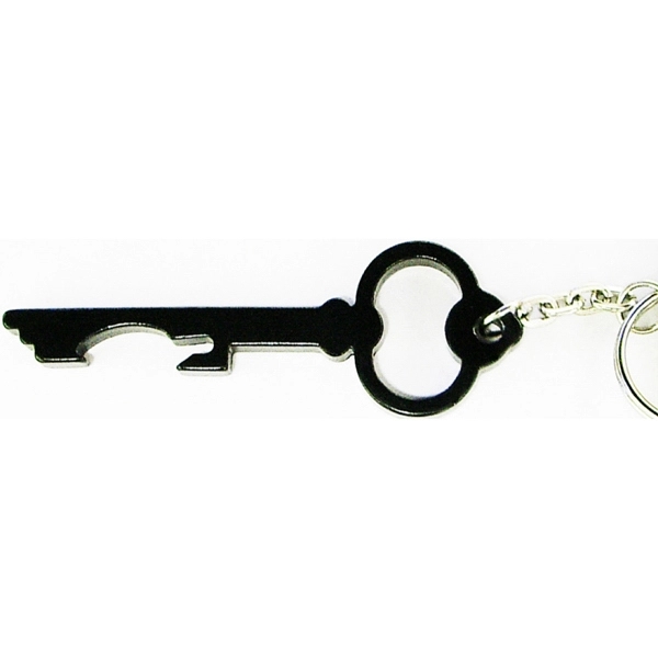 Aluminum key shaped bottle opener key chain.... from ASI 74585 Nu Promo International / Nu Promo Line