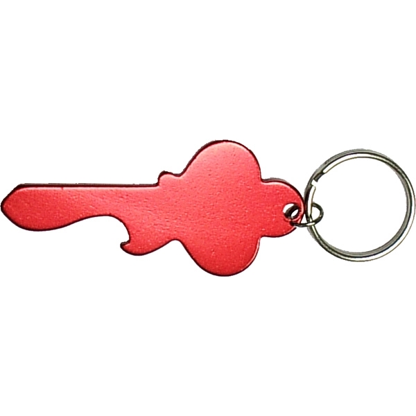 Key shape bottle opener and key ring.... from ASI 74585 Nu Promo International / Nu Promo Line