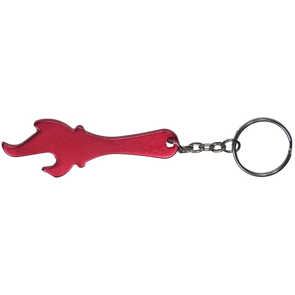 Torch shape bottle opener with key chain.... from ASI 74585 Nu Promo International / Nu Promo Line