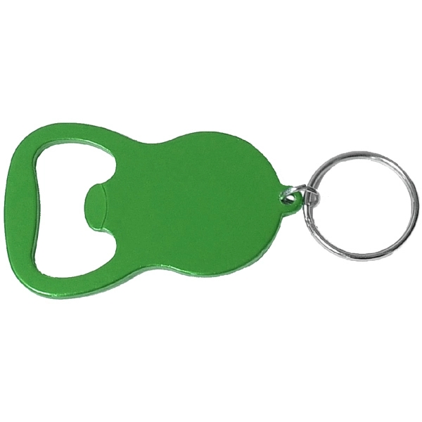 Round bottle opener with split key ring.... from ASI 74585 Nu Promo International / Nu Promo Line