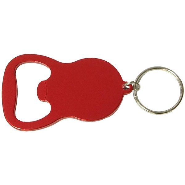 Round bottle opener with split key ring.... from ASI 74585 Nu Promo International / Nu Promo Line