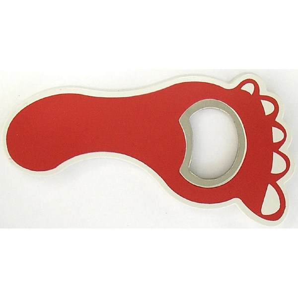 Jumbo size foot shape magnetic bottle opener.... from ASI 74585 Nu Promo International / Nu Promo Line