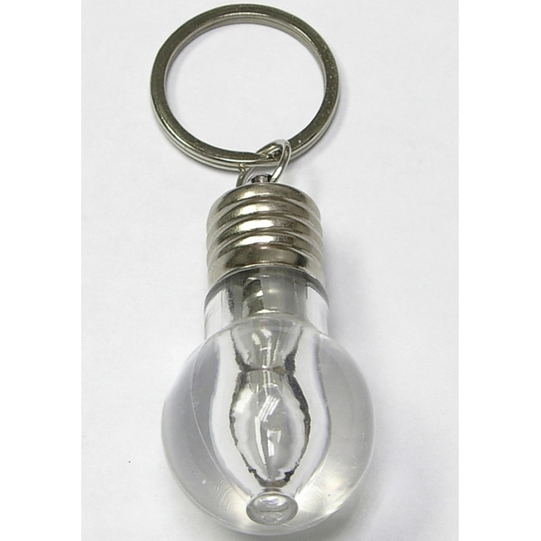 Light bulb shape flashlight keychain... from ASI 74585 Nu Promo International / Nu Promo Line