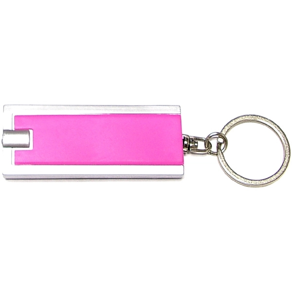 Key chain with LED light.... from ASI 74585 Nu Promo International / Nu Promo Line