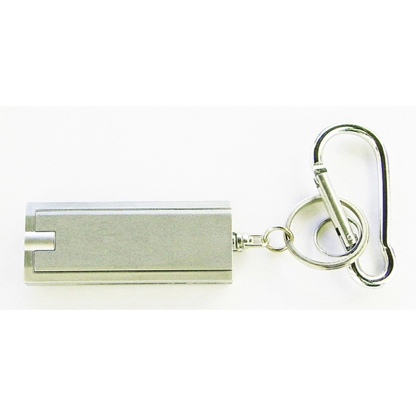 Flashlight key chain with carabiner... from ASI 74585 Nu Promo International / Nu Promo Line