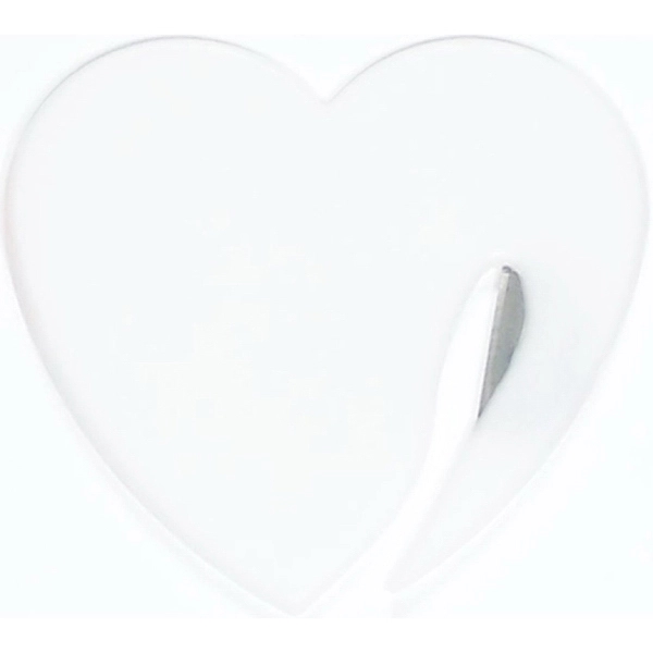 Jumbo size heart shaped letter opener with magnet... from ASI 74585 Nu Promo International / Nu Promo Line