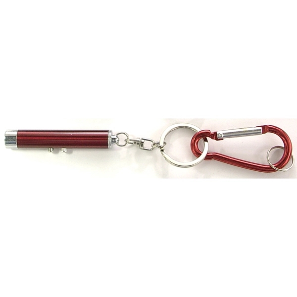 Laser pointer and flashlight with key chain.... from ASI 74585 Nu Promo International / Nu Promo Line
