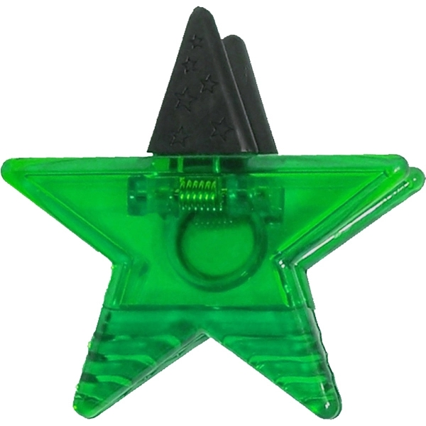 Jumbo size star shaped magnetic memo clip holder with strong grip.... from ASI 74585 Nu Promo International / Nu Promo Line