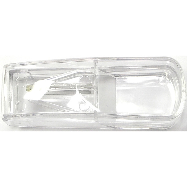 Compact, colorful pill box cutter with sharp blade for safe, precise,... from ASI 74585 Nu Promo International / Nu Promo Line