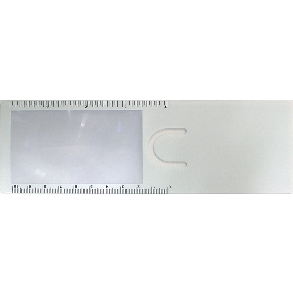 Bookmark magnifier with ruler.... from ASI 74585 Nu Promo International / Nu Promo Line