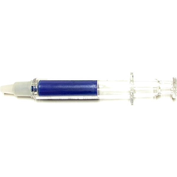 Syringe shape highlighter with scale.... from ASI 74585 Nu Promo International / Nu Promo Line