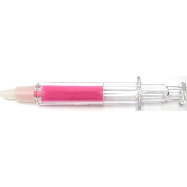 Syringe shape highlighter with scale.... from ASI 74585 Nu Promo International / Nu Promo Line