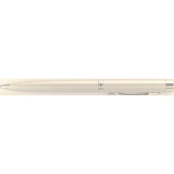 Twist action pen with laser pointer and flashlight.... from ASI 74585 Nu Promo International / Nu Promo Line