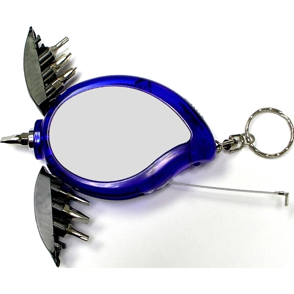 Mini tool kit with LED and Tape Measure.... from ASI 74585 Nu Promo International / Nu Promo Line