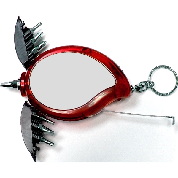 Mini tool kit with LED and Tape Measure.... from ASI 74585 Nu Promo International / Nu Promo Line