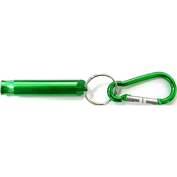 Whistle with carabiner... from ASI 74585 Nu Promo International / Nu Promo Line