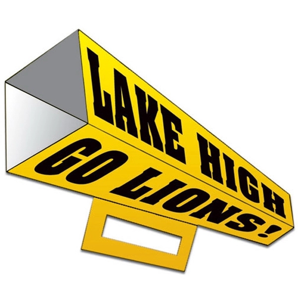 Square megaphone... from ASI 67620 Lion Circle Corp / Lion/Circle