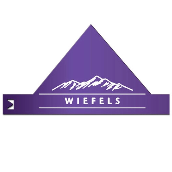 Adjustable witch's / party hat visor. Recyclable.... from ASI 67620 Lion Circle Corp / Lion/Circle