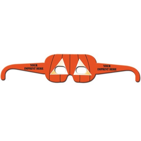 Preprinted rectangular pumpkin glasses made from poster board.... from ASI 67620 Lion Circle Corp / Lion/Circle