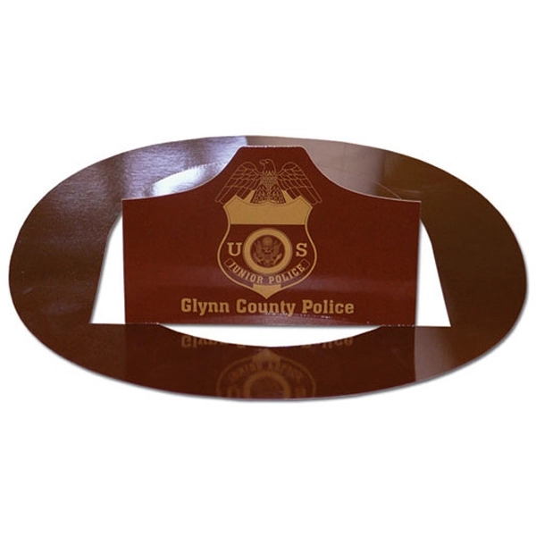 Trooper/ranger hat, made from 14pt. high density white paper board.... from ASI 67620 Lion Circle Corp / Lion/Circle