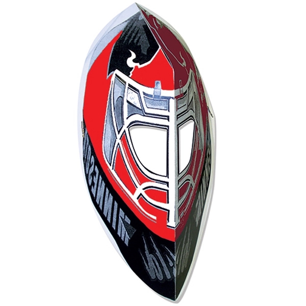 Hockey shaped 3D mask, 11" x 10".... from ASI 67620 Lion Circle Corp / Lion/Circle