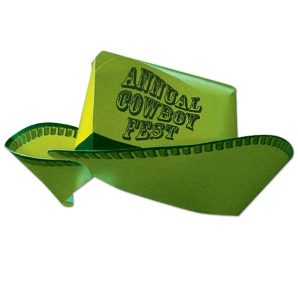 Child cowboy hat made from 14 pt., high density, poster board.... from ASI 67620 Lion Circle Corp / Lion/Circle