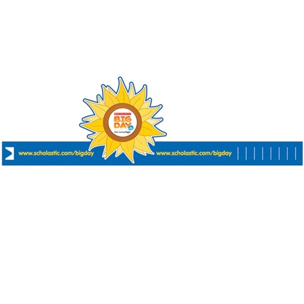 Adjustable headband with sunflower design. Recyclable.... from ASI 67620 Lion Circle Corp / Lion/Circle