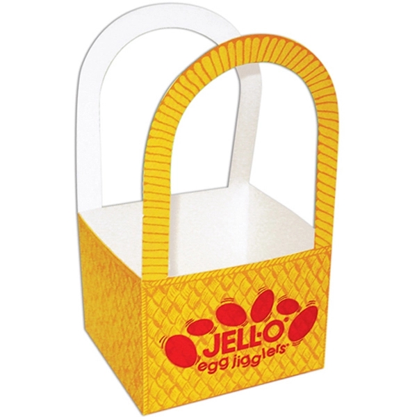 Easter basket made from stock high density white poster board.... from ASI 67620 Lion Circle Corp / Lion/Circle