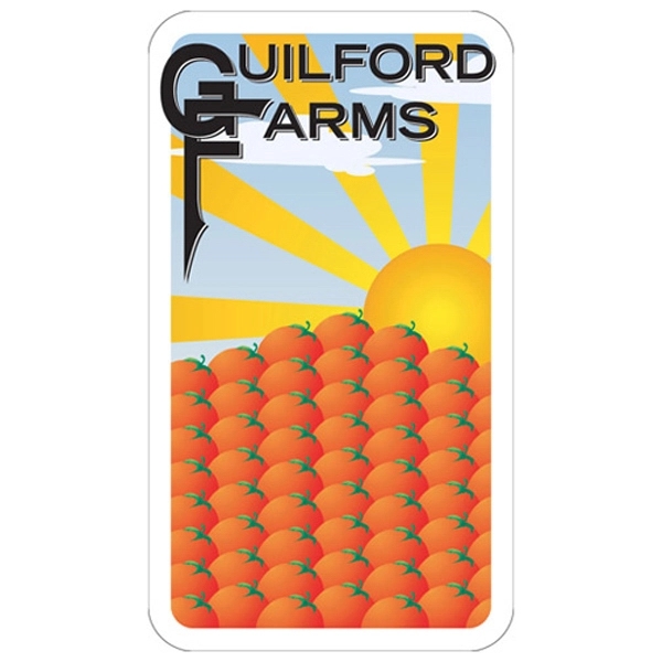 Round corner magnetic business card, 0.020 thickness.... from ASI 67620 Lion Circle Corp / Lion/Circle