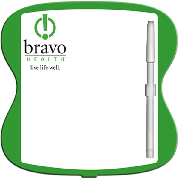 Hourglass shaped dry erase memo board with marker.... from ASI 67620 Lion Circle Corp / Lion/Circle