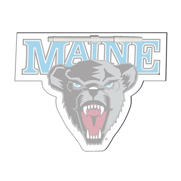 Mascot shaped dry erase memo board with marker.... from ASI 67620 Lion Circle Corp / Lion/Circle