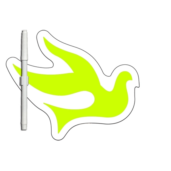 Dove shaped dry erase memo board with marker.... from ASI 67620 Lion Circle Corp / Lion/Circle