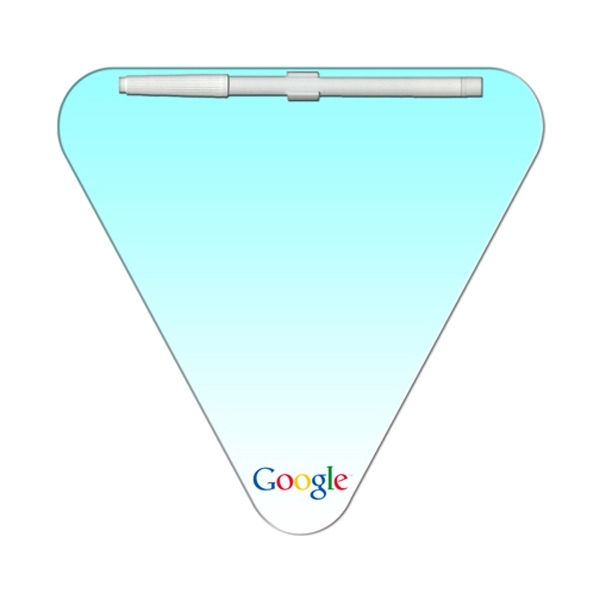 Triangle shaped dry erase memo board with marker.... from ASI 67620 Lion Circle Corp / Lion/Circle