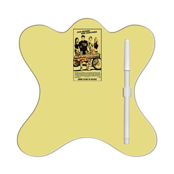 Jack shaped dry erase memo board with marker.... from ASI 67620 Lion Circle Corp / Lion/Circle