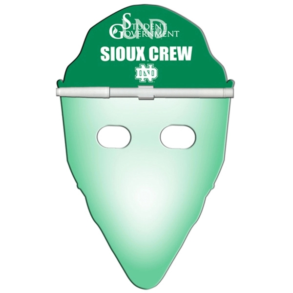 Hockey mask shaped dry erase memo board with marker.... from ASI 67620 Lion Circle Corp / Lion/Circle