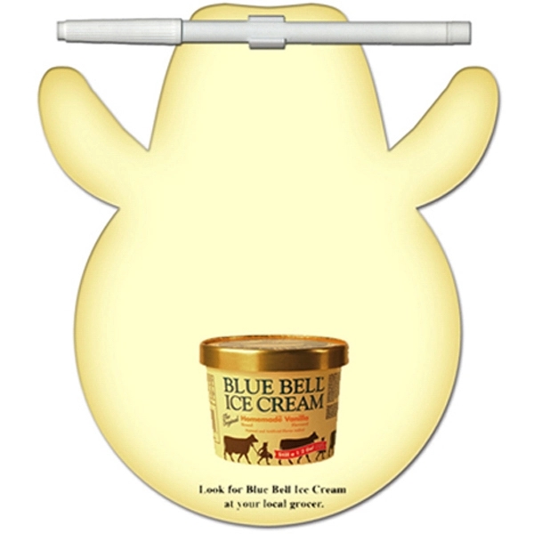 Cowboy shaped dry erase memo board with marker.... from ASI 67620 Lion Circle Corp / Lion/Circle