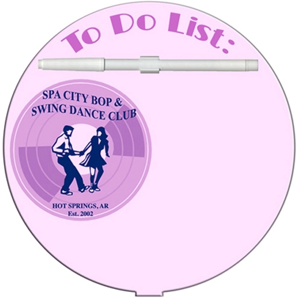 Round/ball shaped dry erase memo board with marker.... from ASI 67620 Lion Circle Corp / Lion/Circle