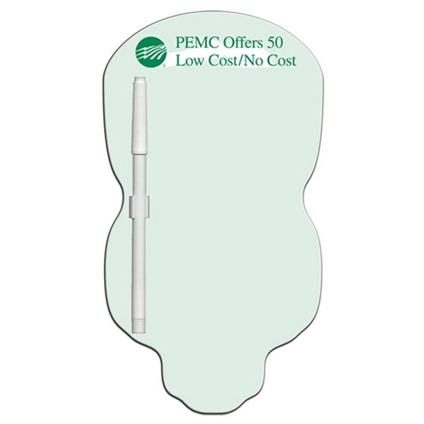 Neon light bulb shaped dry erase memo board with marker.... from ASI 67620 Lion Circle Corp / Lion/Circle