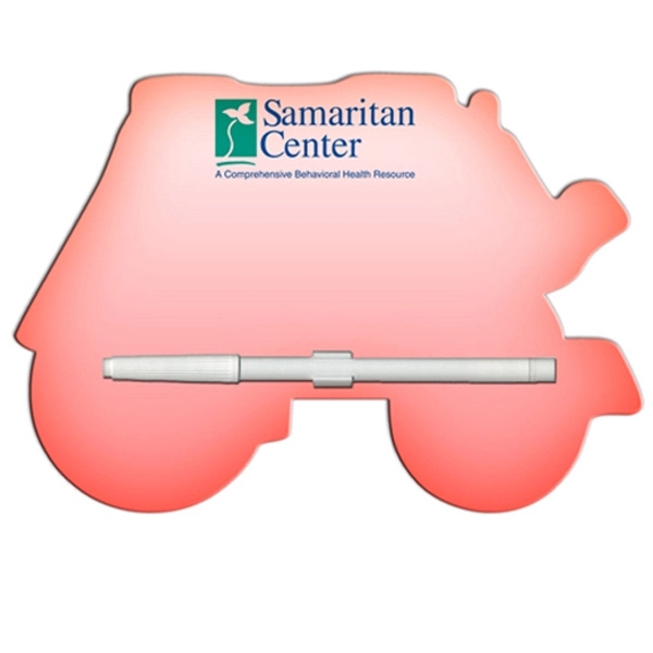 Stage coach shaped dry erase memo board with marker.... from ASI 67620 Lion Circle Corp / Lion/Circle