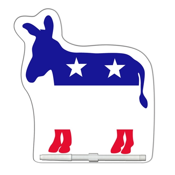 Donkey shaped dry erase memo board with marker.... from ASI 67620 Lion Circle Corp / Lion/Circle