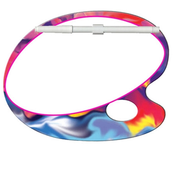 Artist pallet shaped dry erase memo board with marker.... from ASI 67620 Lion Circle Corp / Lion/Circle