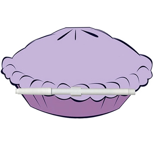 Pie shaped dry erase memo board with marker.... from ASI 67620 Lion Circle Corp / Lion/Circle