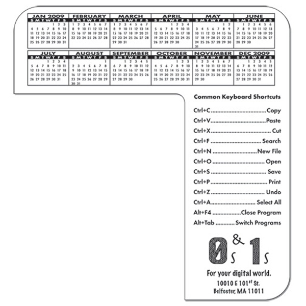 Computer monitor card with web sites favorites list.... from ASI 67620 Lion Circle Corp / Lion/Circle