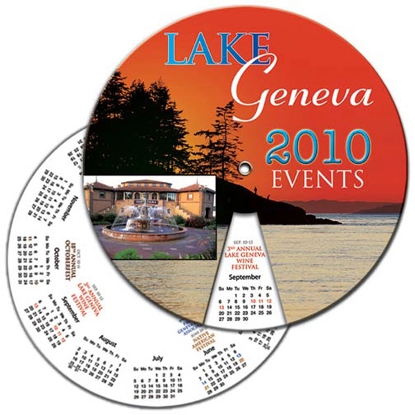 2-Part Spinner Calendar... from ASI 67620 Lion Circle Corp / Lion/Circle