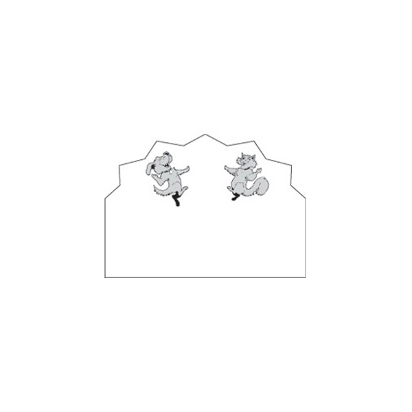 Creative top flexible magnet with jagged top.... from ASI 67620 Lion Circle Corp / Lion/Circle