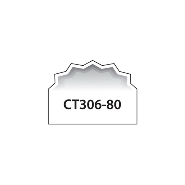 Creative top flexible magnet with jagged top.... from ASI 67620 Lion Circle Corp / Lion/Circle