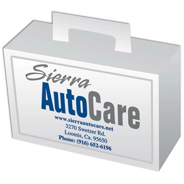 Donut box with die cut for business card.... from ASI 67620 Lion Circle Corp / Lion/Circle