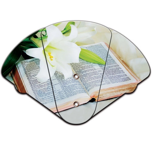 Bible themed expandable fan, heavy 22 pt. high density white poster... from ASI 67620 Lion Circle Corp / Lion/Circle