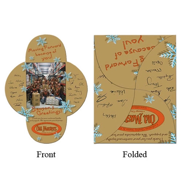 Self locking, small packet folder. Made of high density white paper... from ASI 67620 Lion Circle Corp / Lion/Circle